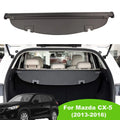 Fit Mazda -5 2013 2014 2015 2016 Black Retractable Cargo Cover  for Mazda -5 2013-2016  Accessory Rear Trunk Area Privacy Shield Shade Cover With Rebounding Plastic