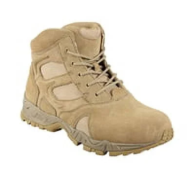 Rothco Forced Entry 6 Inch Desert Tan Deployment Boots-5368