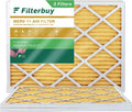 Filterbuy 16.38x21.5x1  11 Pleated   Furnace Air Filters (3-Pack)