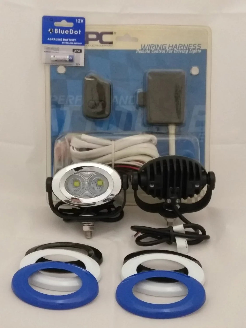 For Harley-Davidson Tri Glide Ultra Classic 6000K  Auxiliary Lights Lamps