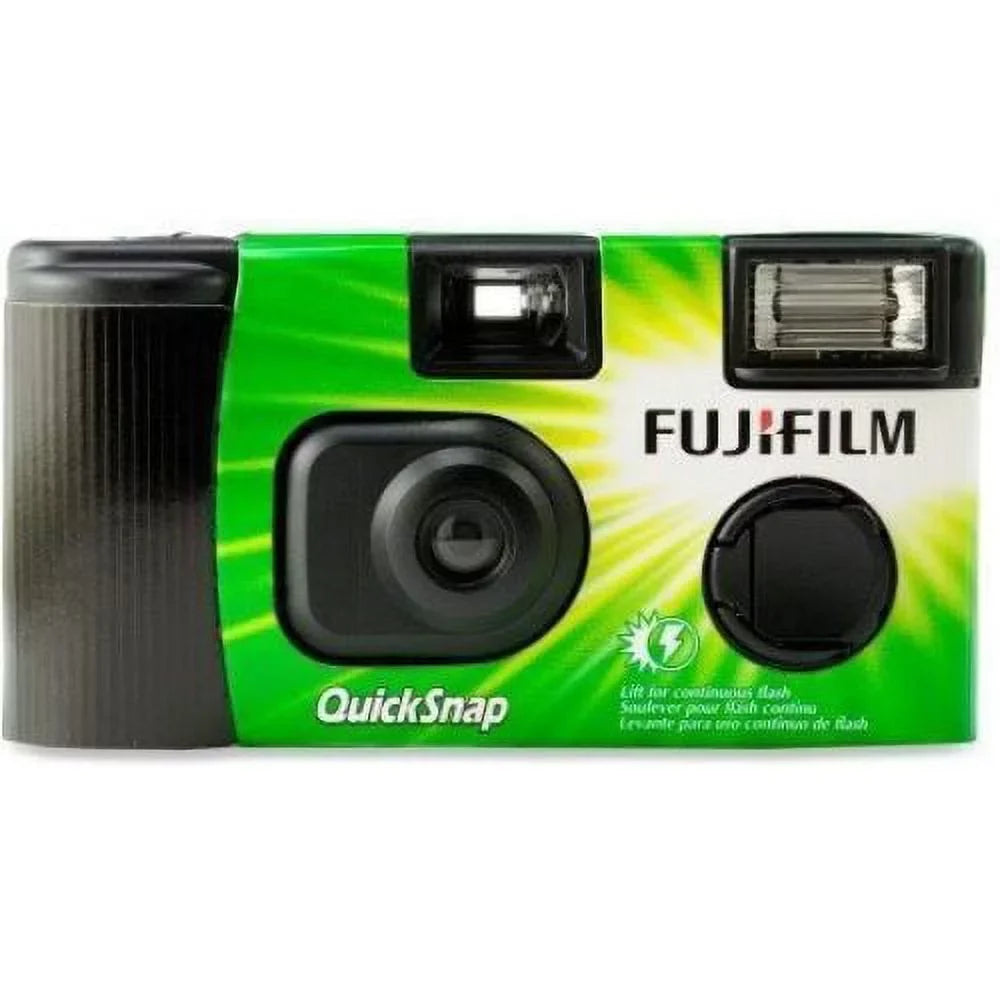 3 Fujifilm Quicksnap Flash 400  Disposable Single Use 35mm Camera