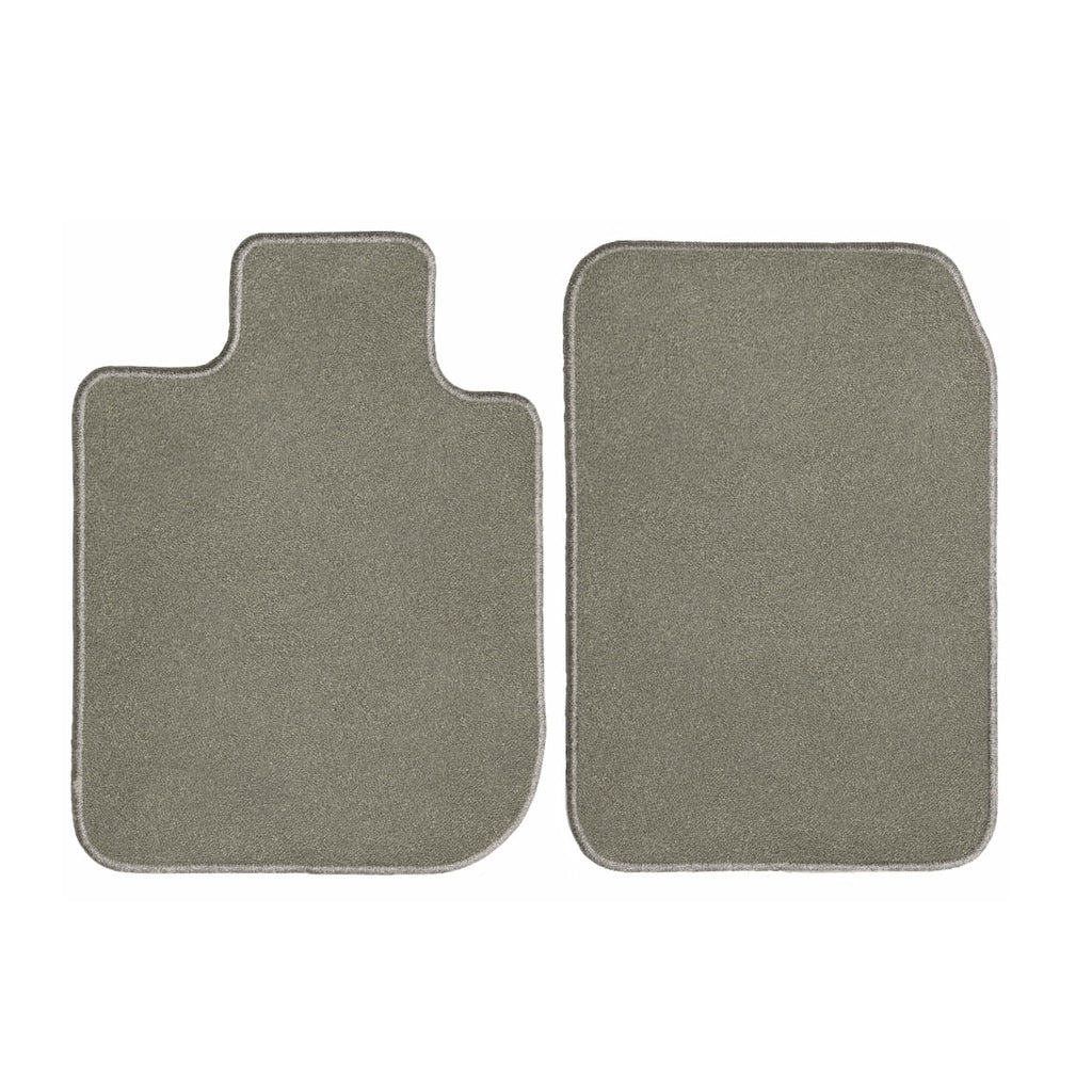 Grey Classic Carpet Car Mats / Floor Mats, Custom Fit for 2011, 2012, 2013, 2014, 2015, 2016, 2017 - Driver & Passenger Mats