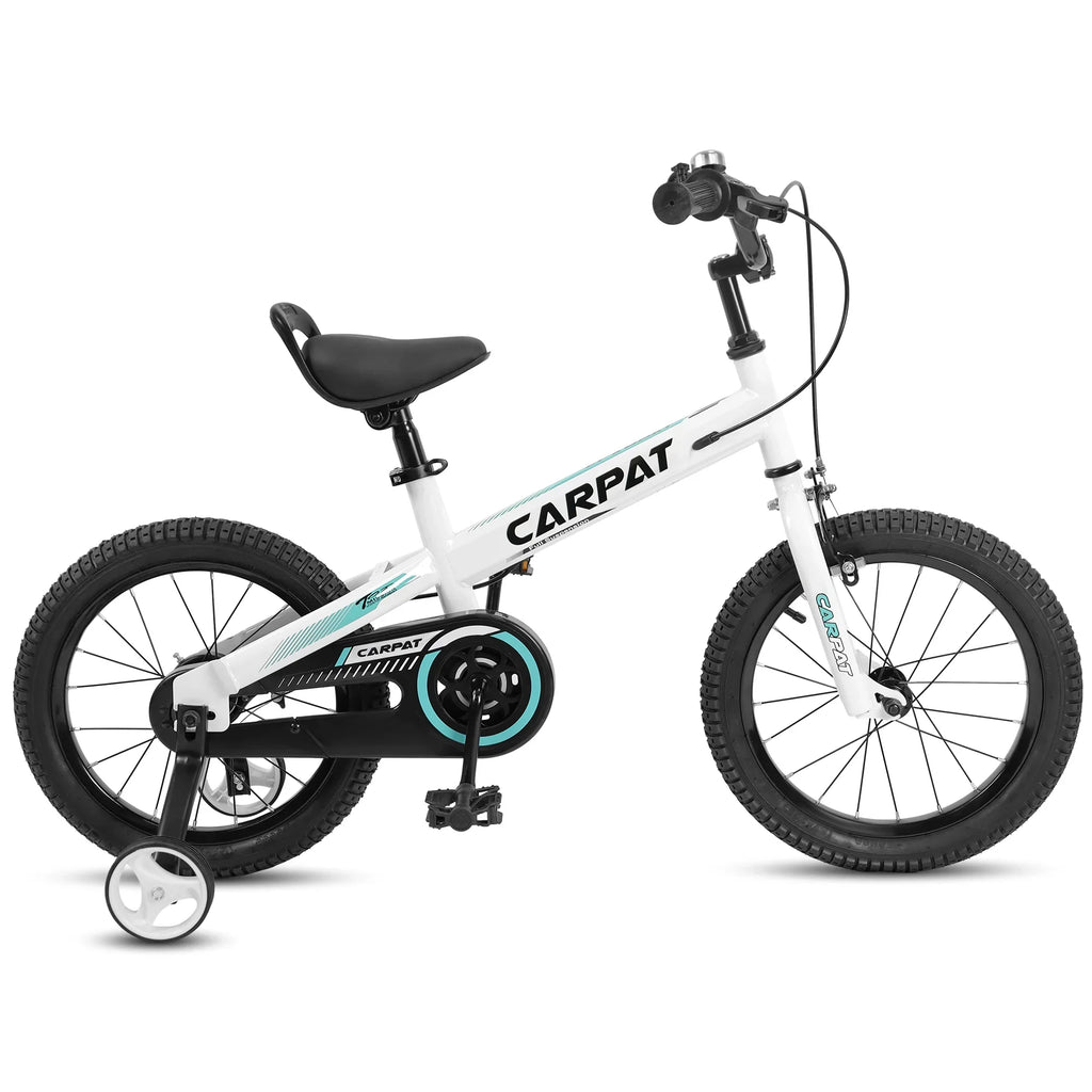 Taktack Kids' Bike 14 Inch Wheels, 1-Speed Boys Girls Child Bicycles For 3-5 Years, With Removable Training Wheels Baby Toys, Coaster+ Brake