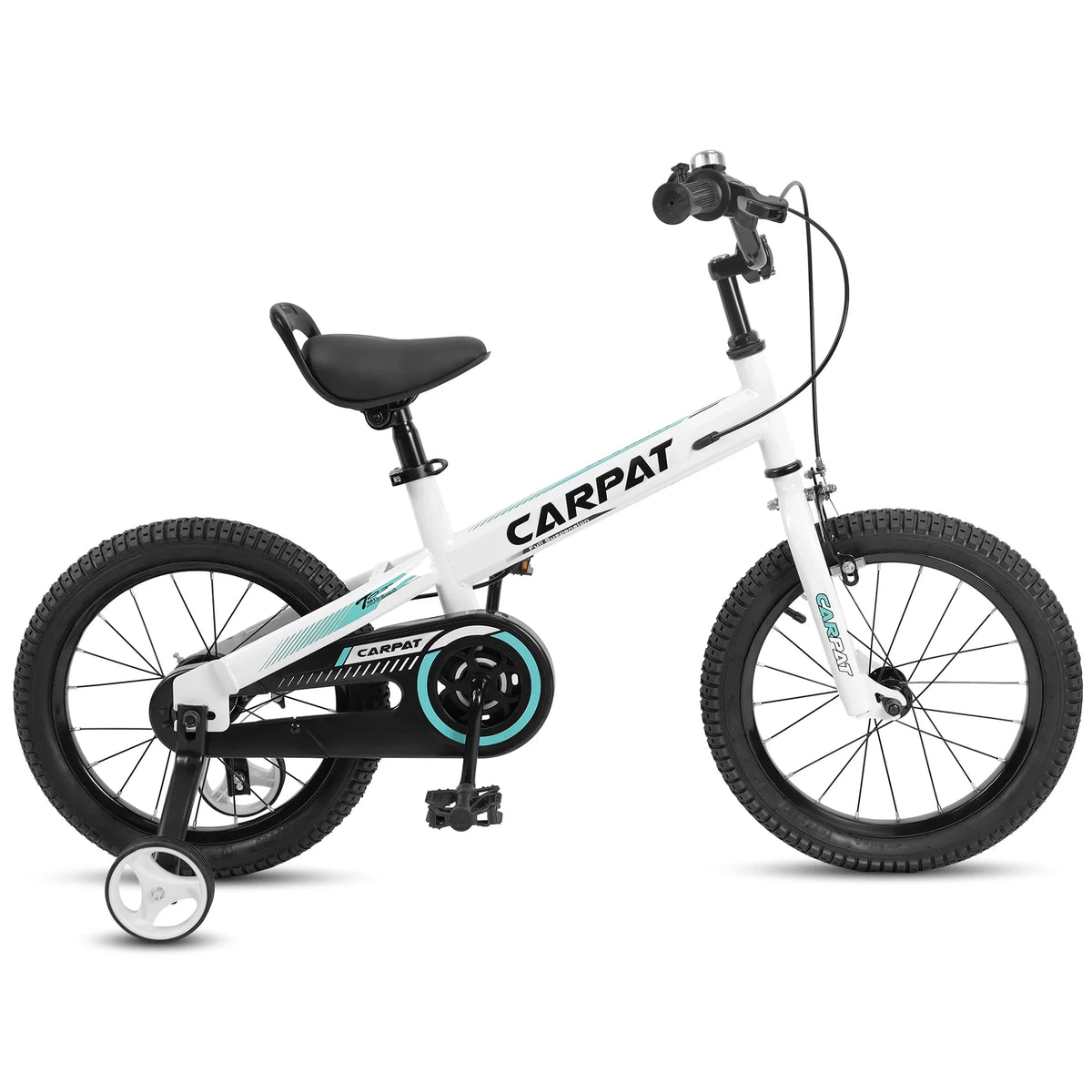 Taktack Kids' Bike 14 Inch Wheels, 1-Speed Boys Girls Child Bicycles For 3-5 Years, With Removable Training Wheels Baby Toys, Coaster+ Brake