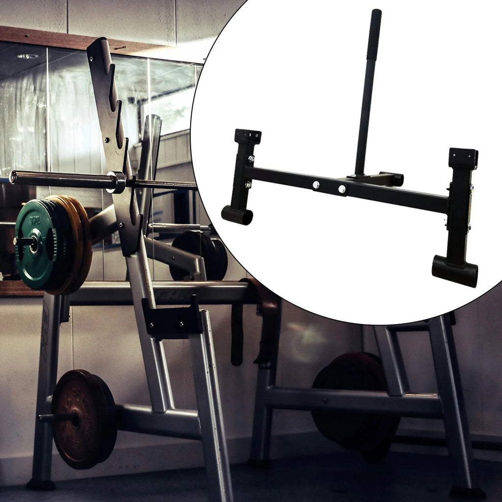 Deadlift Barbell Stand Compact Gym Equipment for Workout Sport Weight Plates