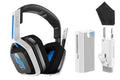 Pre-Owned  Gaming  Wireless Headset Gen 2 for PlayStation 5 and 4,  & Mac White/Blue (Refurbished: Like New)