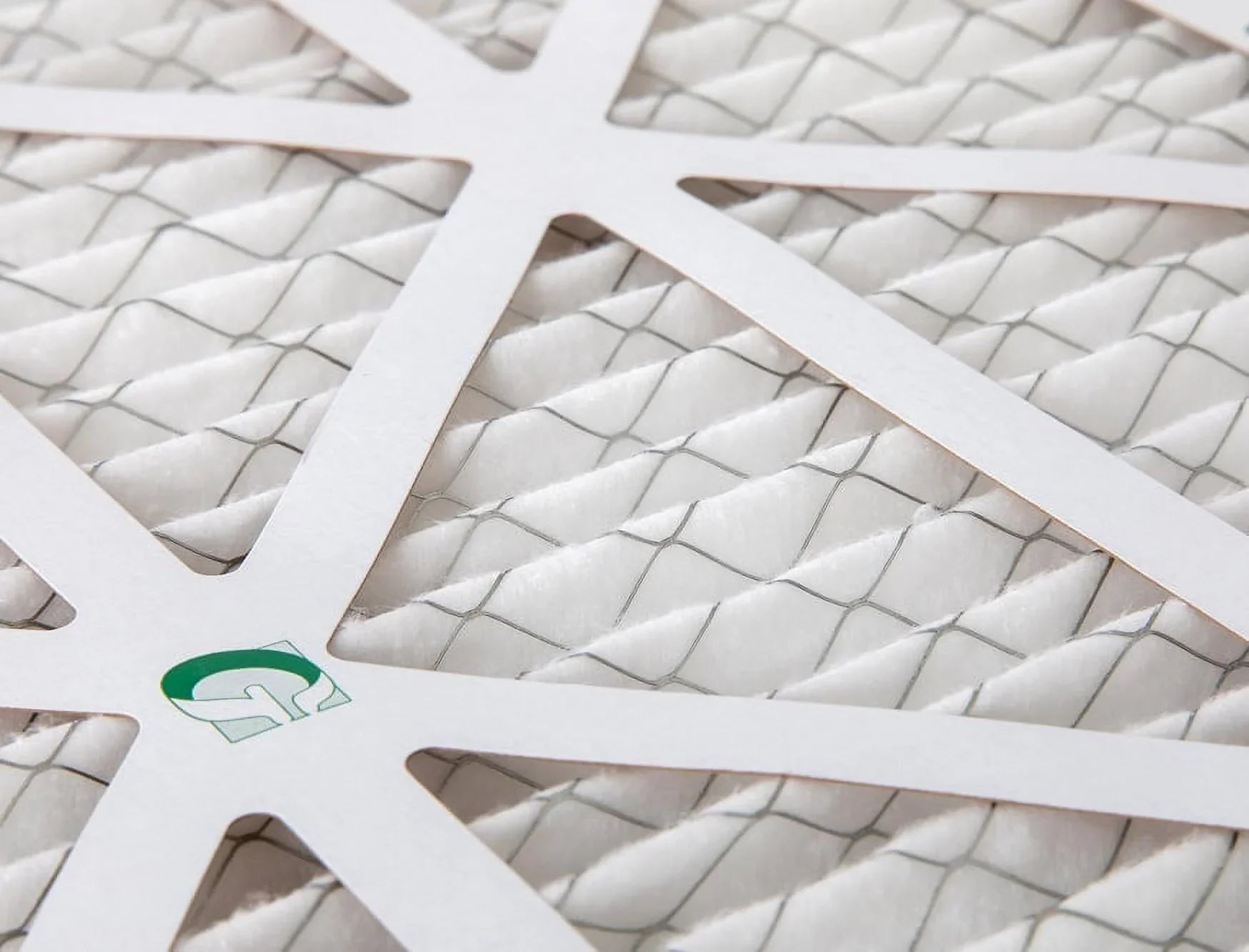 3 Pack of 18x20x2  13 Pleated 2" Inch Air Filters by Glasfloss. Actual Size: 17-1/2 x 19-1/2 x 1-3/4