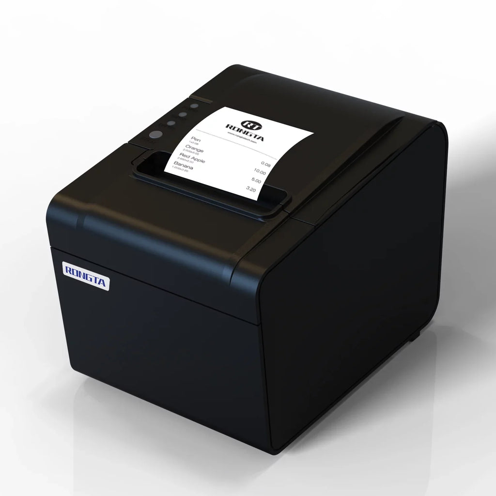 Printer, 80mm  Thermal Receipt Printer, Restaurant Kitchen Printer with Auto Cutter Support Cash Drawer, Serial Ethernet Interface Optional for Windows/Mac/Linux ()