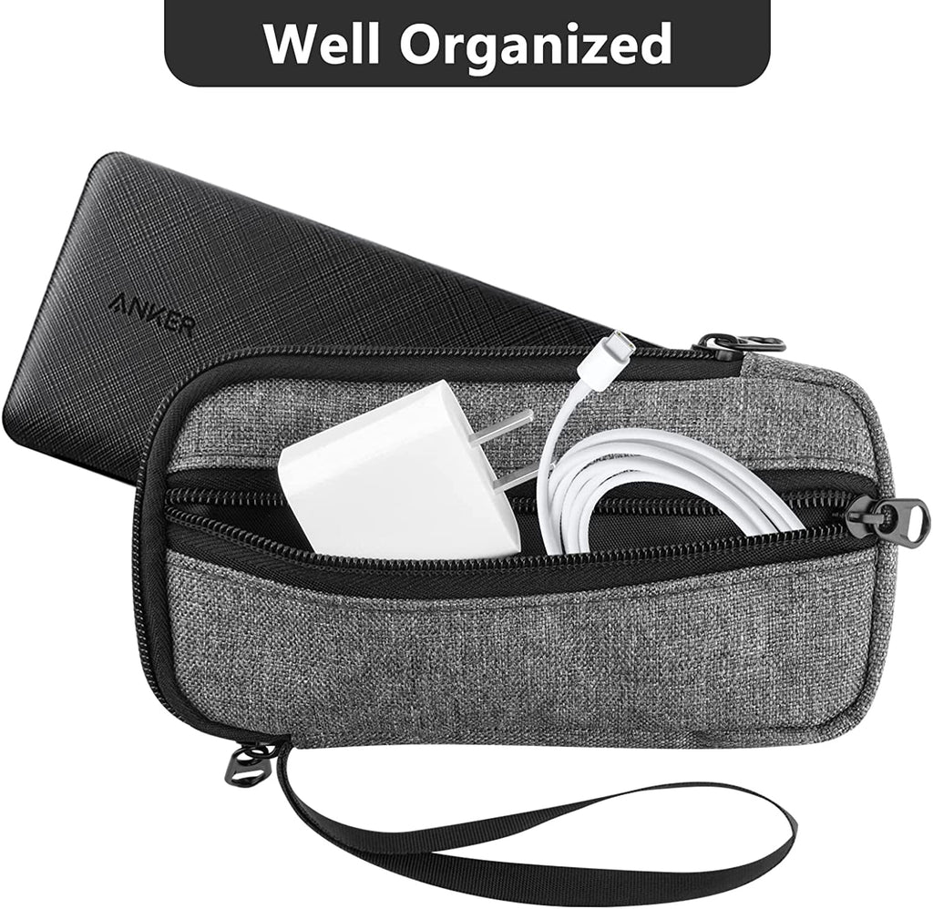 Travel Case for Anker Power Bank 313 (PowerCore Slim 10K), 325 (PowerCore Essential 20K), 523 (PowerCore 10K ), 525