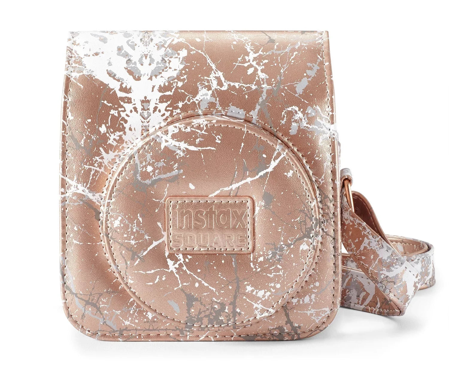 Fujifilm Instax Square  Camera Case, Blush Gold Marble