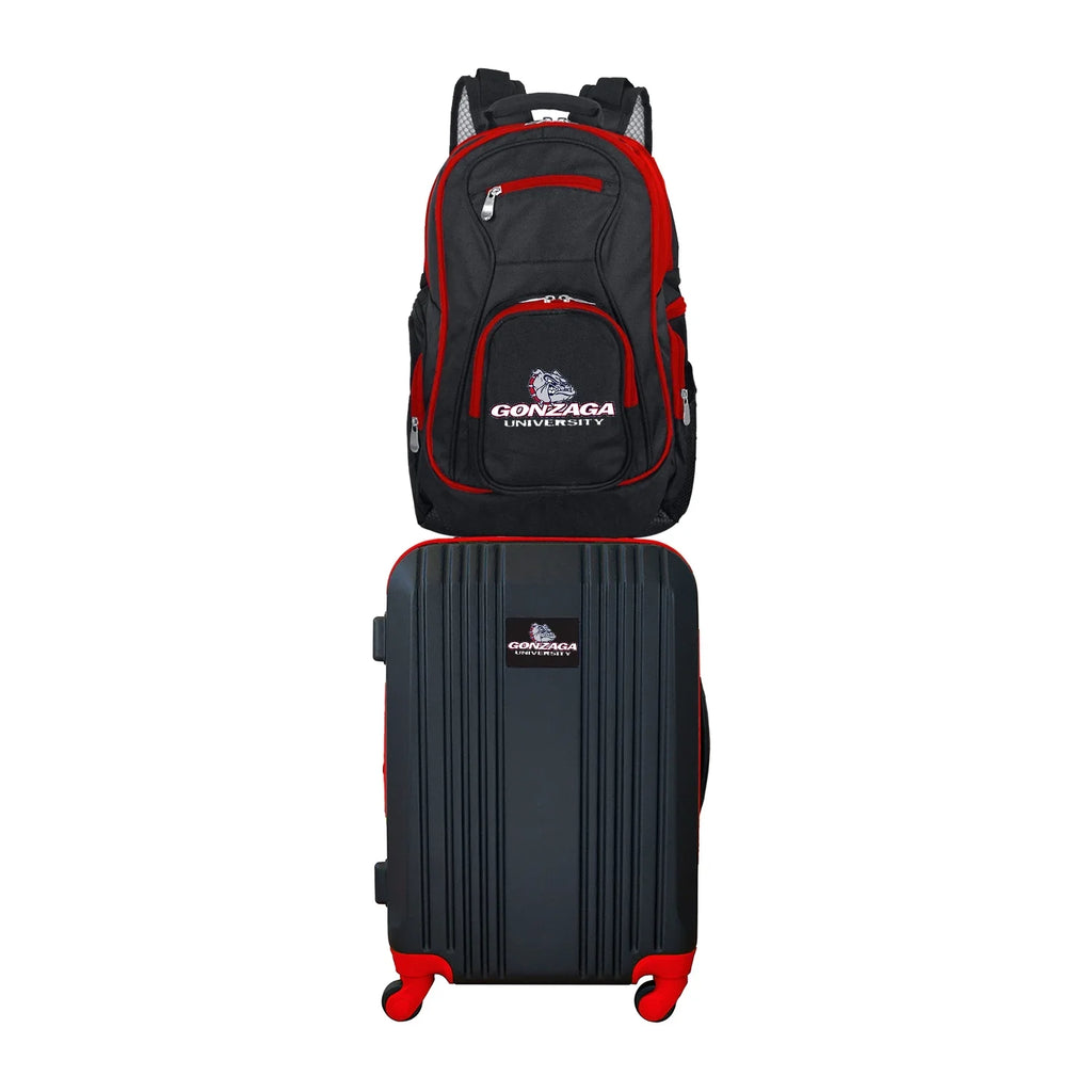 Gonzaga University Bulldogs 2-Piece Luggage and Backpack Set