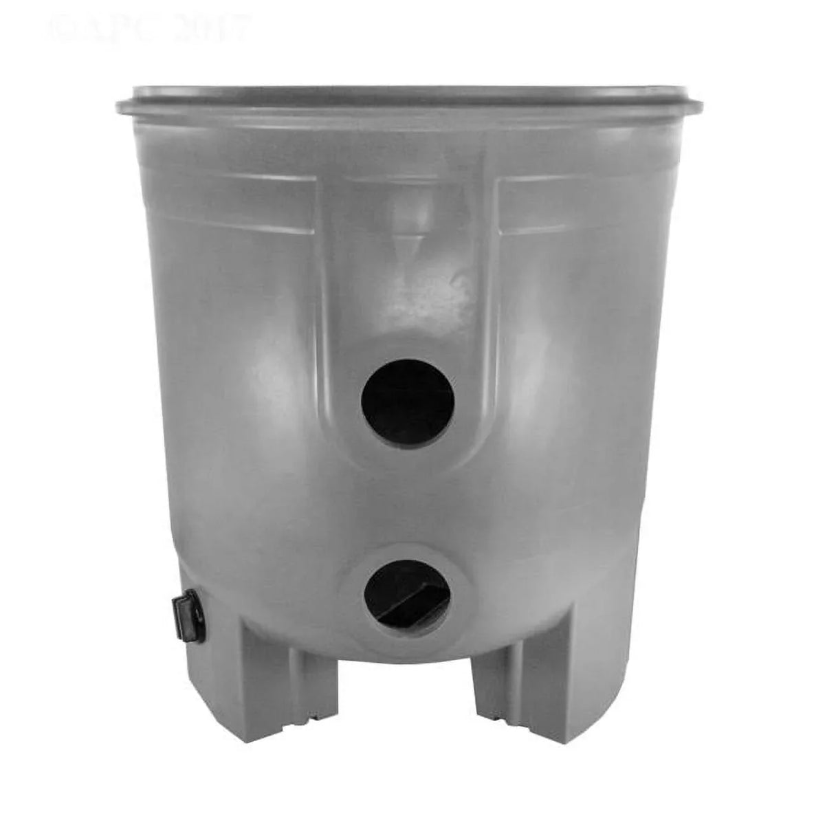 Crystal Water Filter Body with Labels, Gray