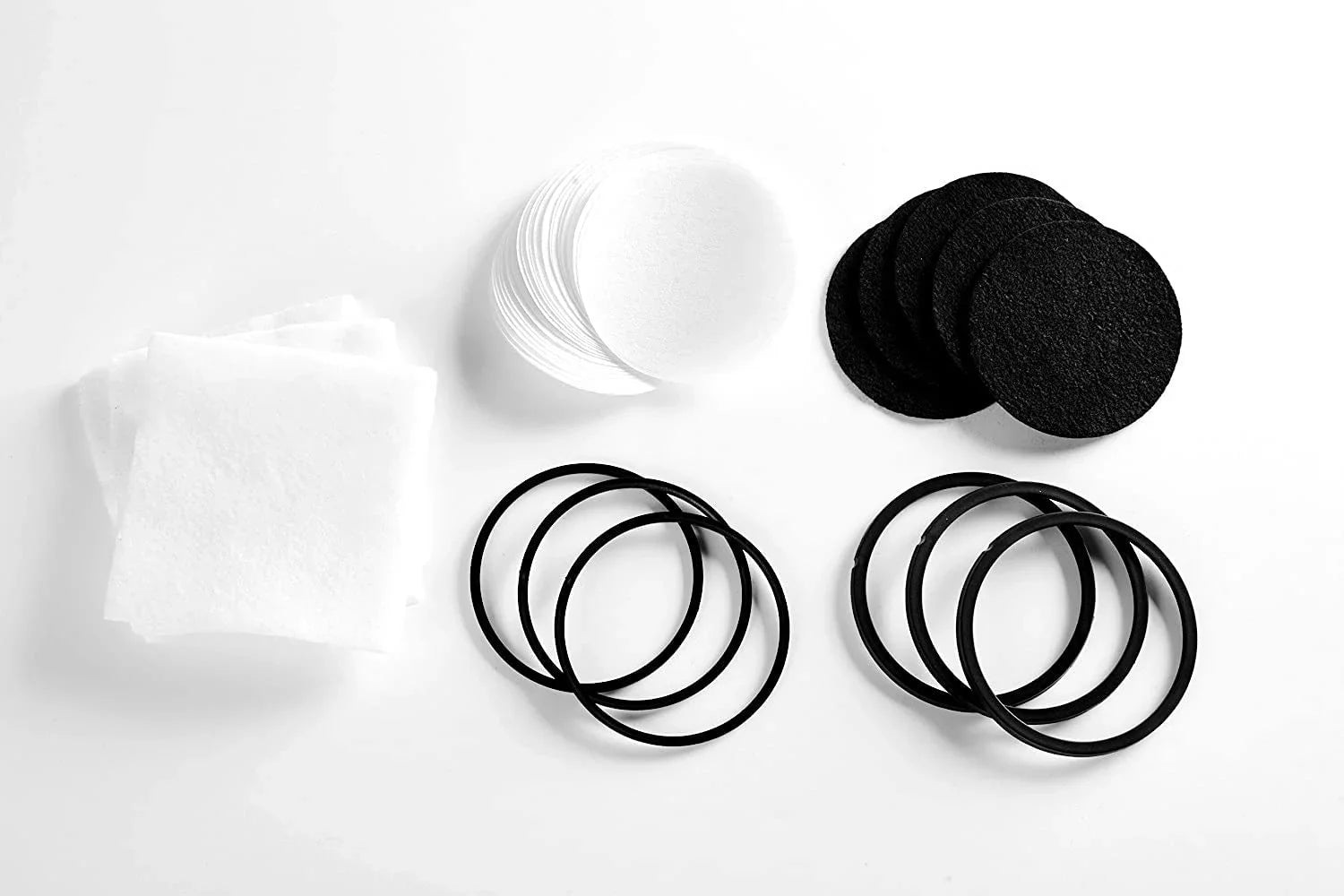 24-Mr. Coffee Replacement Charcoal Water Filter Disk for Most Mister Coffee Machine Brewers, White