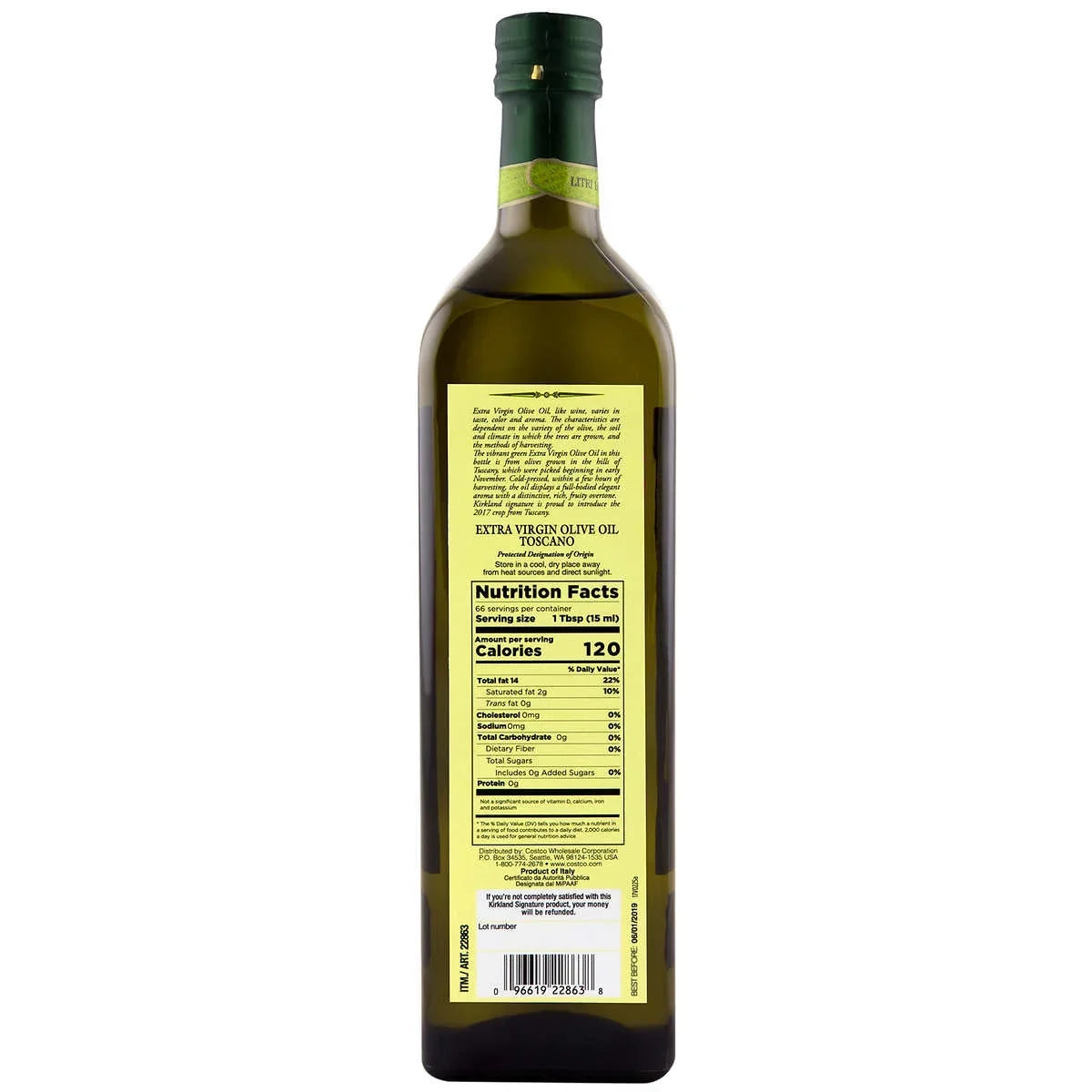 Kirkland Signature Toscano Extra Virgin Olive Oil 1