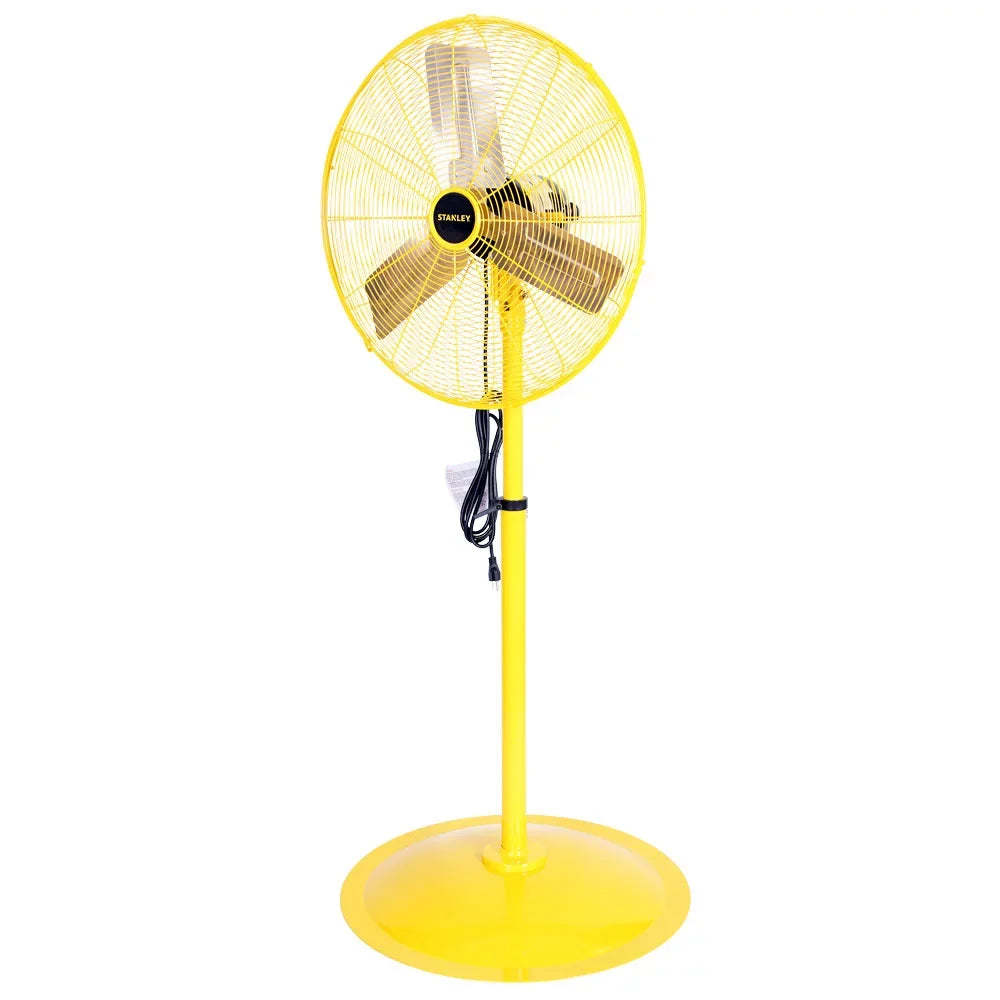 High-Velocity Non-Oscillating Industrial Pedestal Fan, -24P