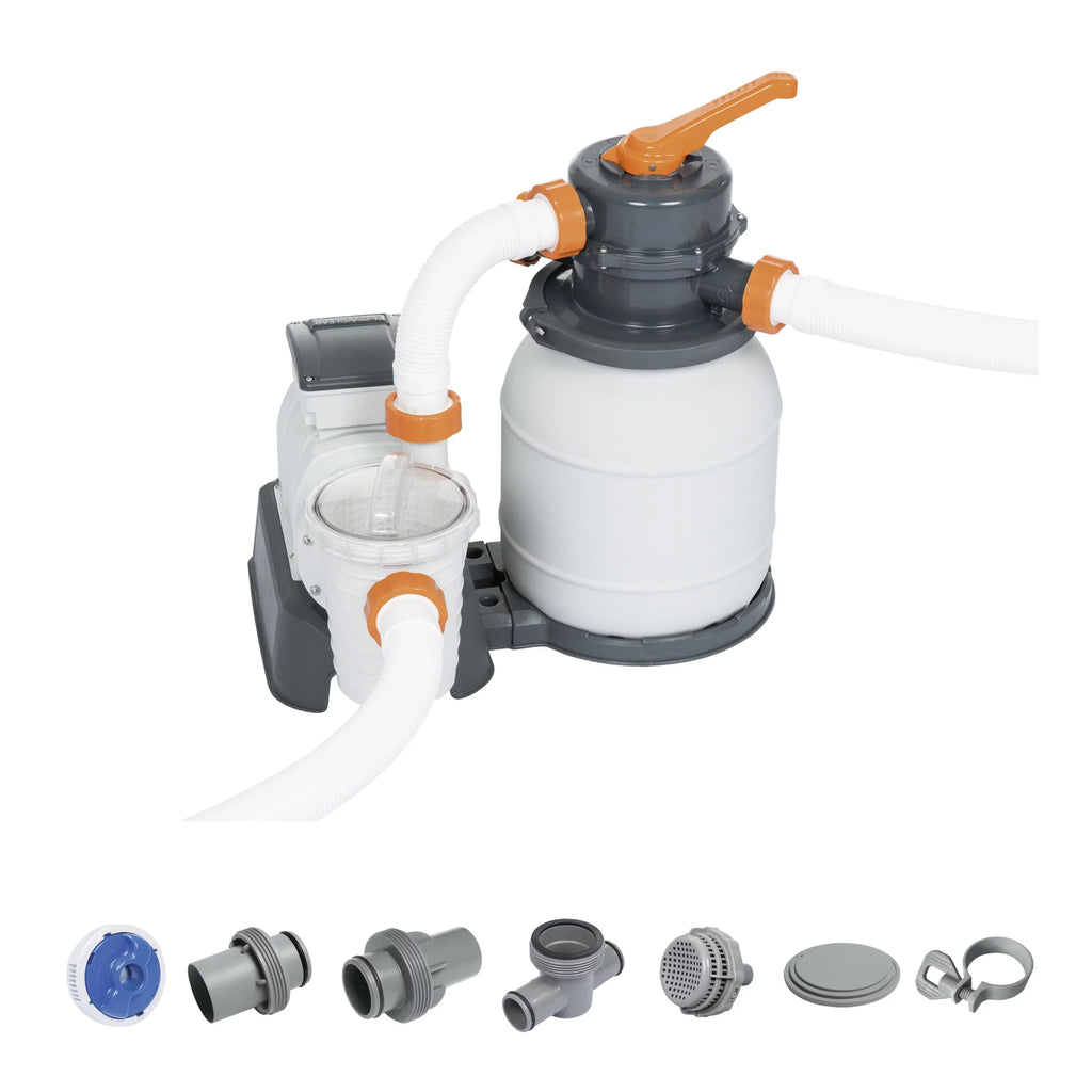 Flowclear 1500 Gallon Sand Filter Above-Ground Pool Pump