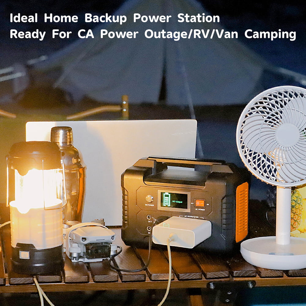 Flashfish PortableStation,3 Modes  Portable 200w Batterye200 Modes - 200w BatteryStation With 3 40800mah/151wh Solar - 40800mah/151wh 200w Modes Station With Solar -and Modes