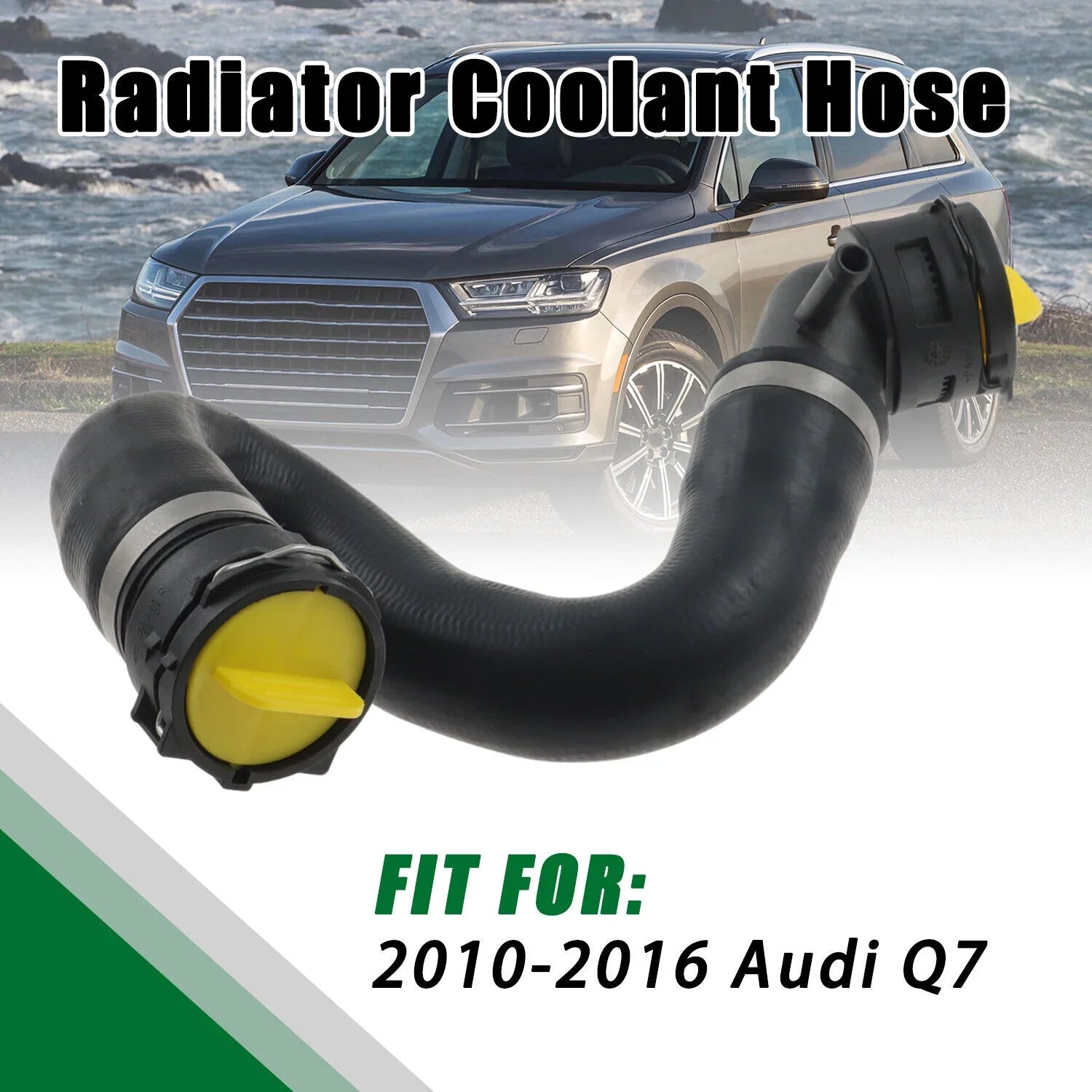 Radiator Upper Coolant Duct Tube Line for 2010-2016 Audi  7L8122101D