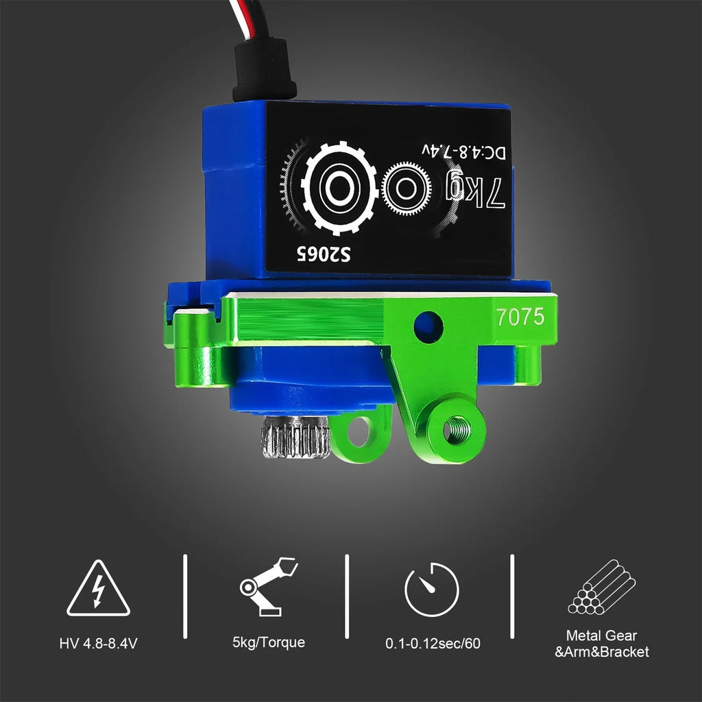 Season Saving Clearance 2023RC Digital Micro Servo Metal Gear Servo with Mount and Servo Horn for 1/18  Servo  Car Upgrade Parts Holiday Gifts