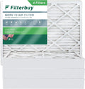 Filterbuy 20x24x4  13 Pleated   Furnace Air Filters (4-Pack)