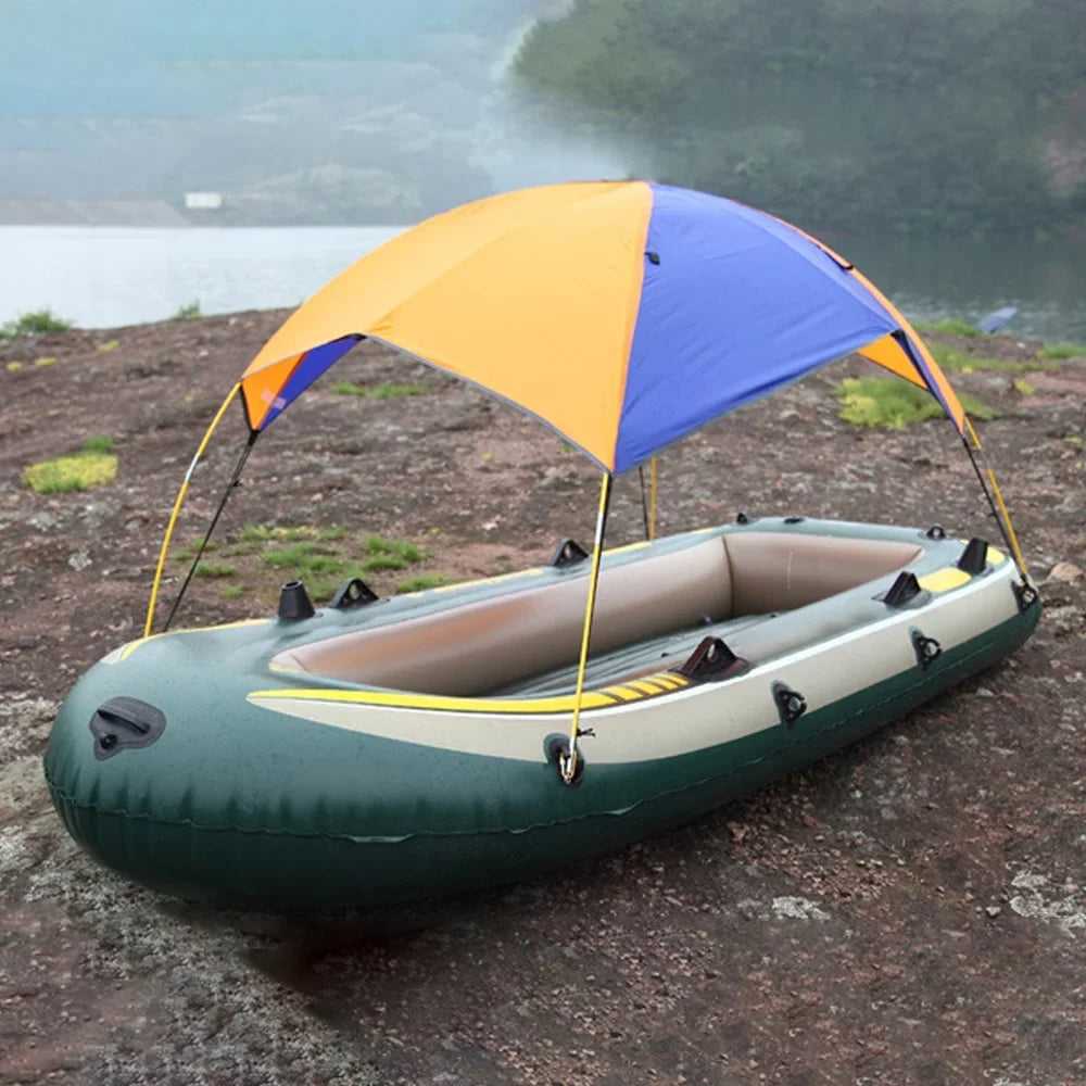Nebublu awning,Sailyacht Cover Boat Shade Canopy Boat Sun Shelter Canopy Boat Stable Easy Install  Canopy Portable Sailyacht   Shelter Stable Easy