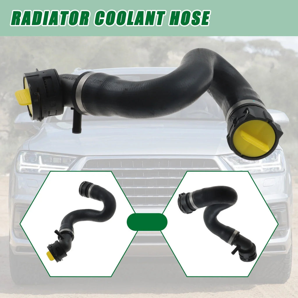 Radiator Upper Coolant Duct Tube Line for 2010-2016 Audi  7L8122101D