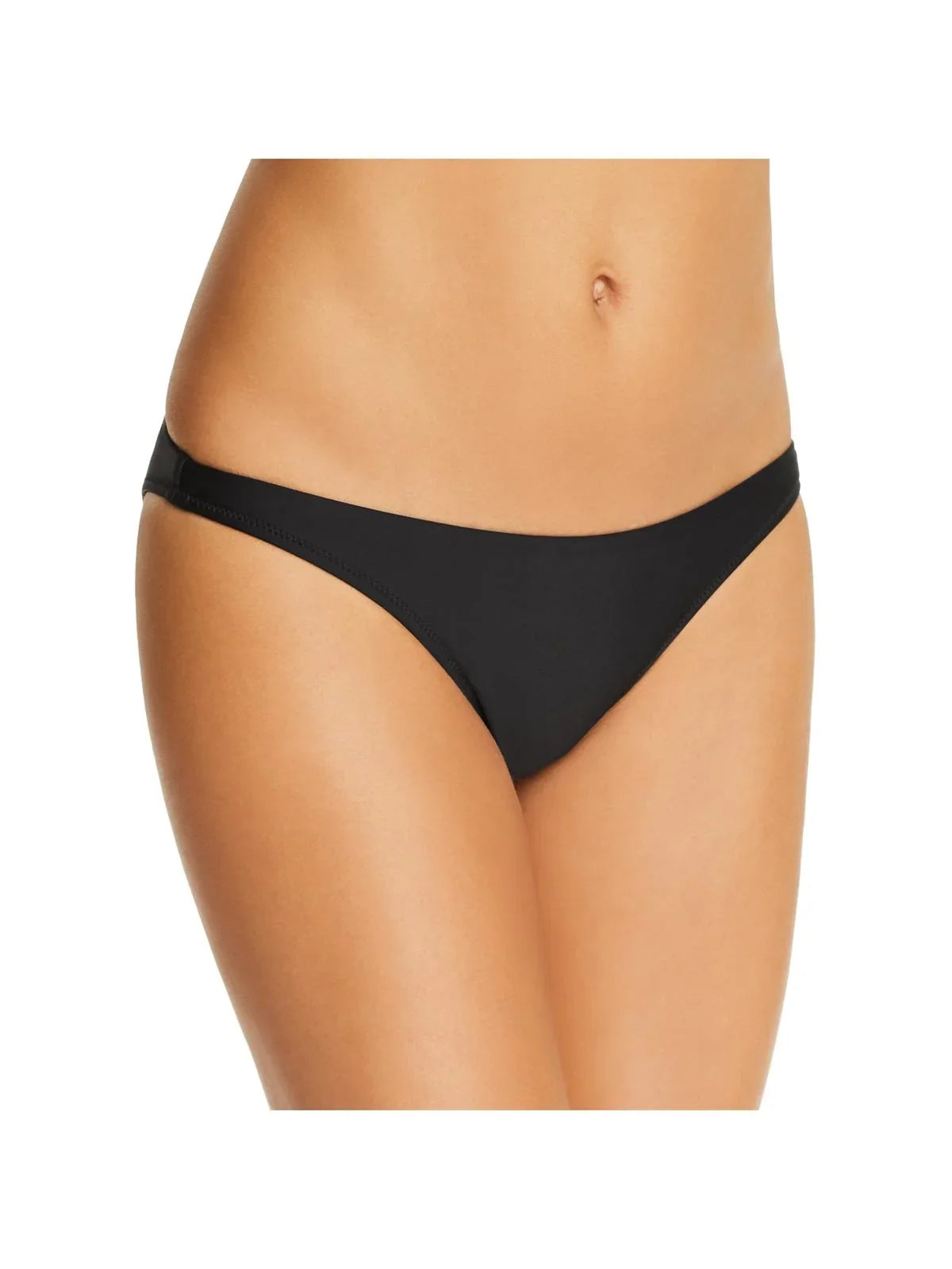 Milly Cabana Womens St. Lucia Hipster Bikini Swim Bottom Separates Black