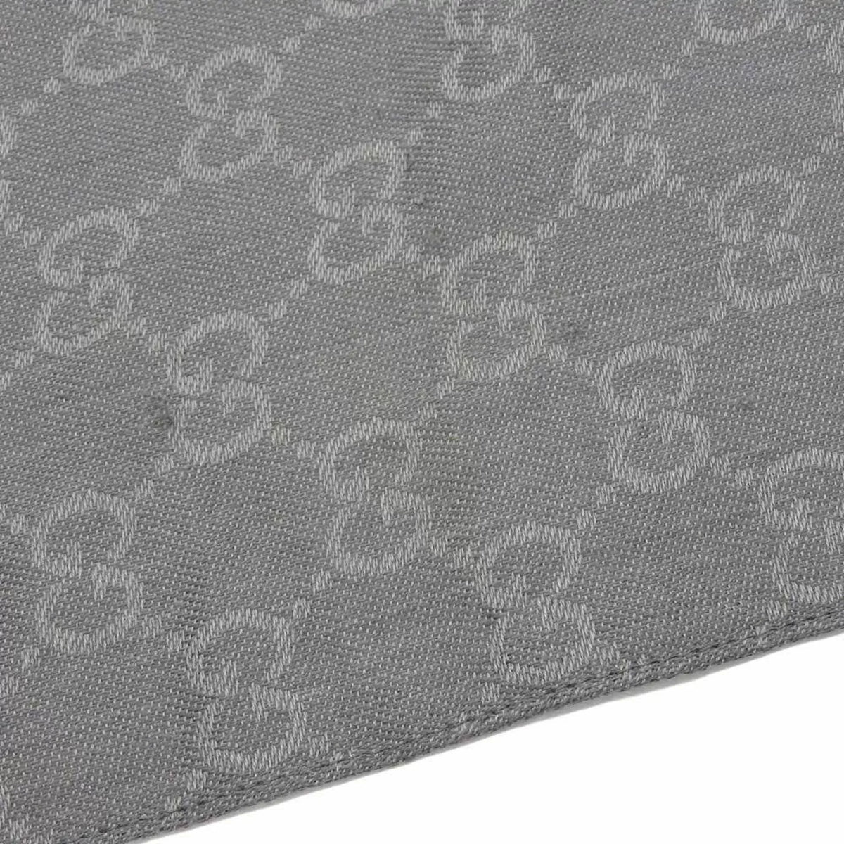 Pre-Owned Gucci Men,Women Cotton Silk Stole Gray,Green,Red Color (Good)