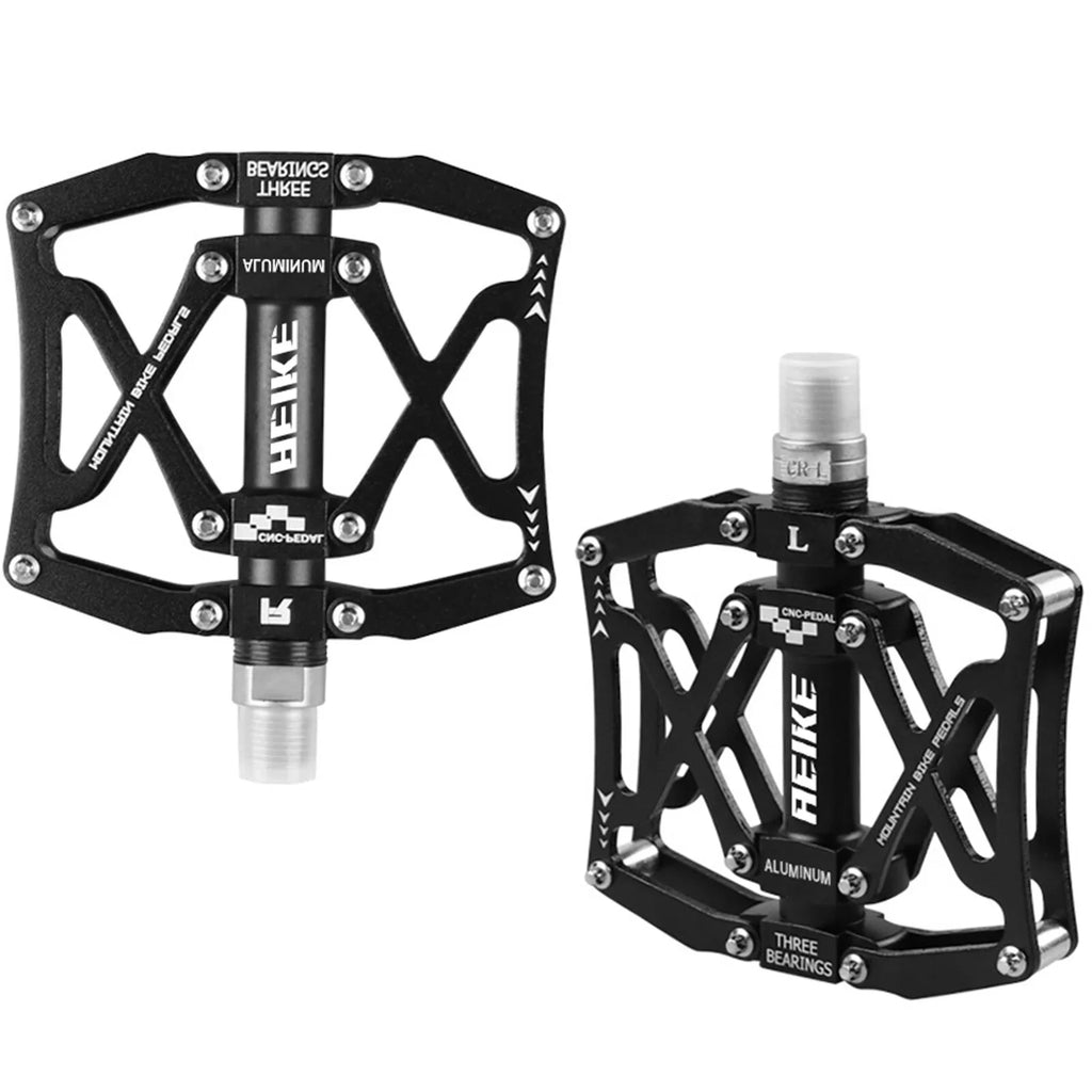 Aeike Mountain Bike Pedals Lightweight Aluminum Bicycle Pedals  Road Bike Cycling Pedals Platform