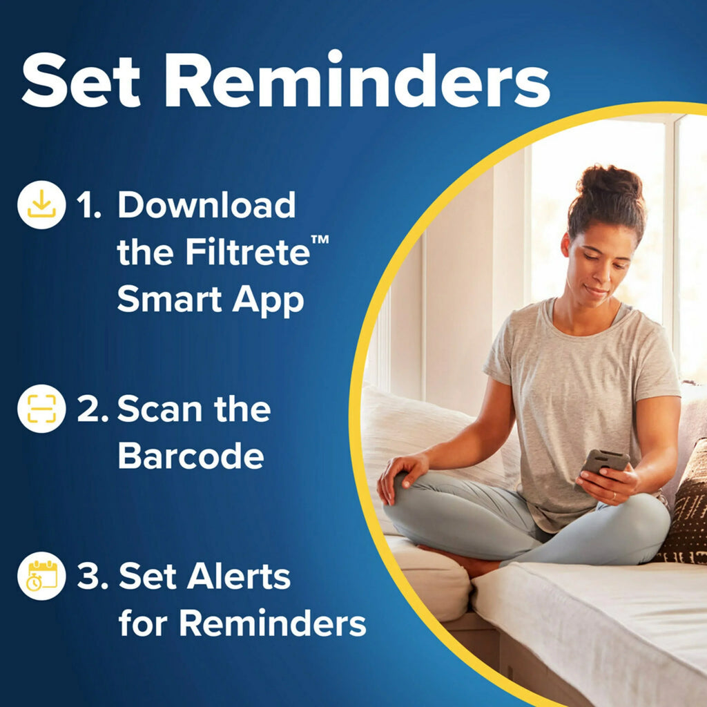 Filtrete 12x24x1 Air Filter,  1000  11, Allergen Defense, 4 Filters