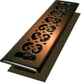 Decor Grates - Floor Register, 2x14, Rubbed Bronze Finish