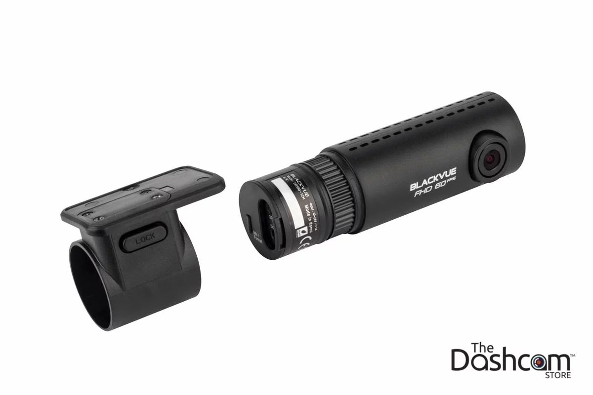 BlackVue -1CH 1080p 60fps Single-Lens Dashcam w/16GB Memory Card Included