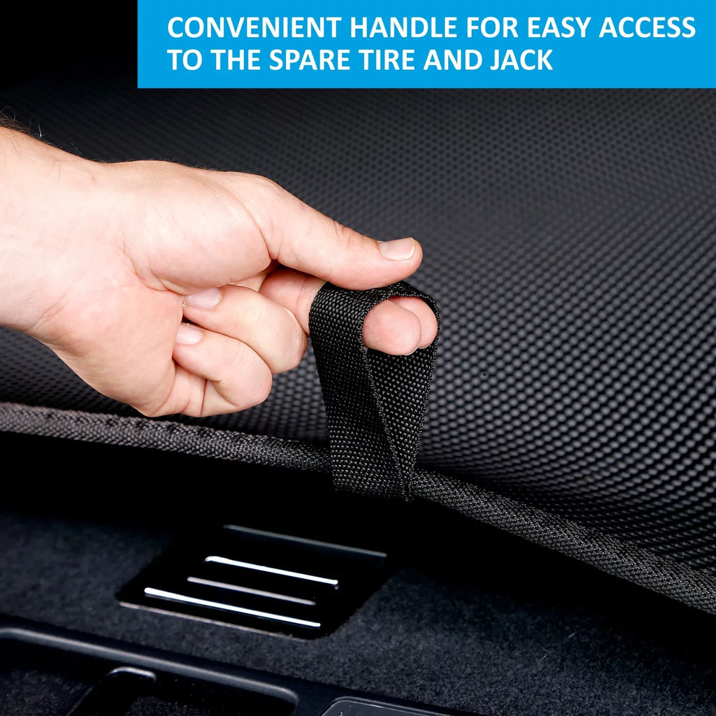 Cargo Liner for Mazda -5 2017-2024 Custom Fit Trunk Mat, with Honeycomb Dirtproof & Waterproof Technology - All-Climate, Heavy Duty, Anti-Slip Cargo Liner, Luggage -