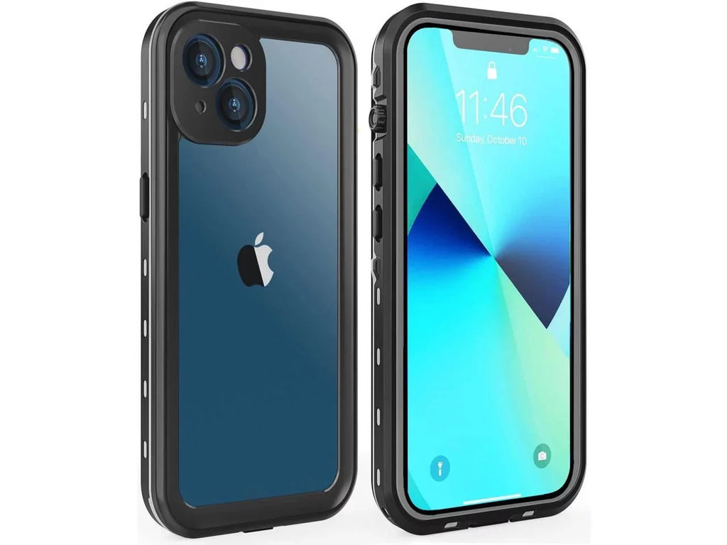 For iPhone 13 Case Waterproof Shockproof Dustproof Full-Body with Built-in Screen Protector,Underwater Full Sealed Cover Protective for iPhone 13 6.1 inch