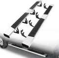 6" Chrome Running Boards Custom Fit 2019-2024 Chevy Silverado/Gmc Sierra 1500 & 2020-2024 Silverado/Sierra 2500/3500 Crew Cab Aluminum Polished Side Step Nerf bar