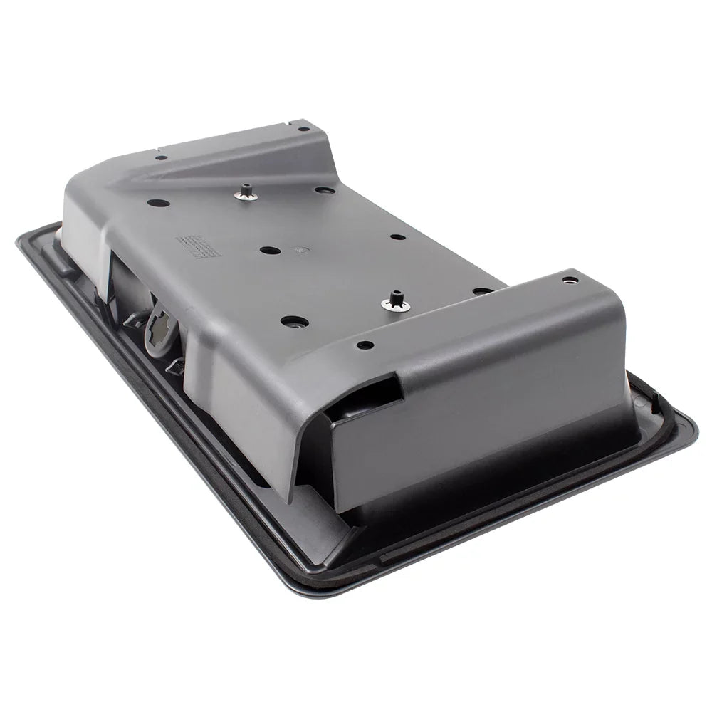 Brock Replacement Rear Back Door Outside Textured Passengers Handle w/ License Plate Bracket Compatible with 09-14 -Series Econoline Van w/ Camera 9C2Z15434A20BA