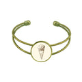 Sketch Ice Sweet Illustration Bracelet Bangle Retro Open Cuff Jewelry
