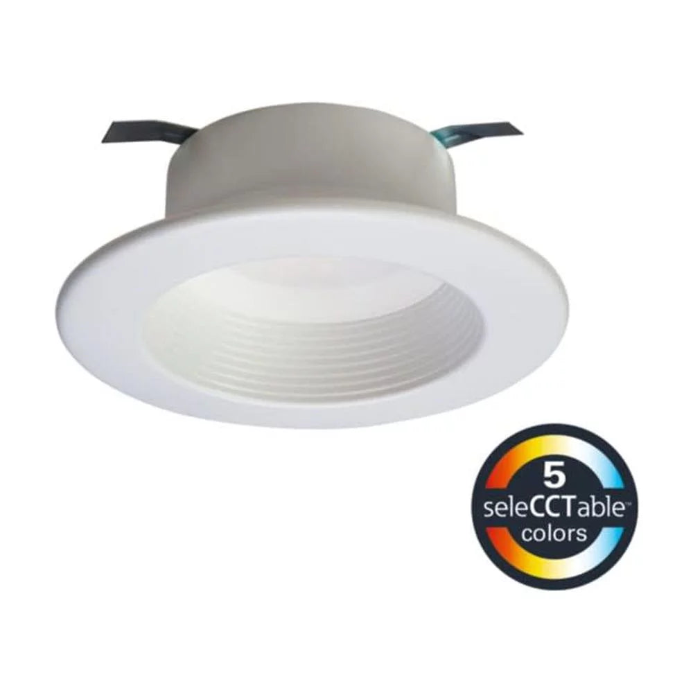 Halo  Series Matte White 4 in.   Retrofit Recessed Lighting 8