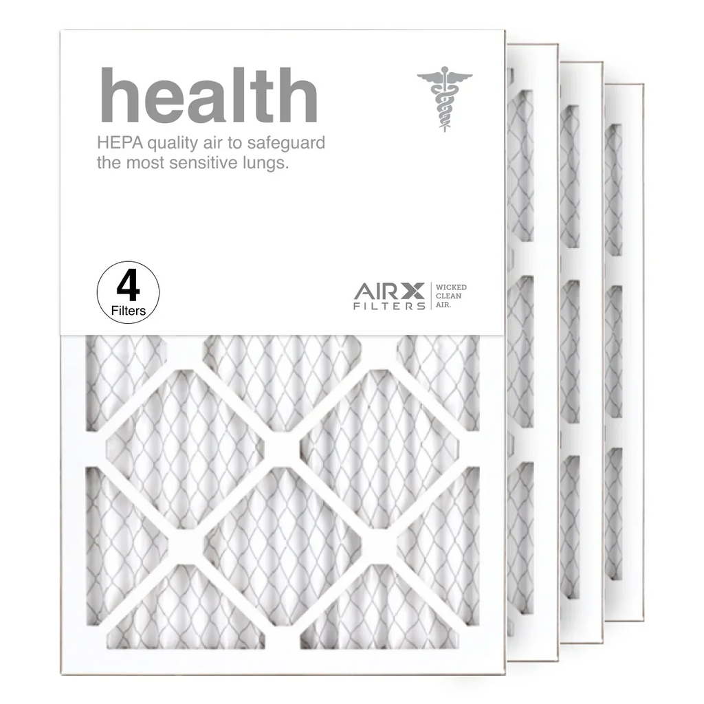 AIRx Filters 14x20x1 Air Filter  13 Pleated   Furnace Air Filter, Health 4-Pack Made in the