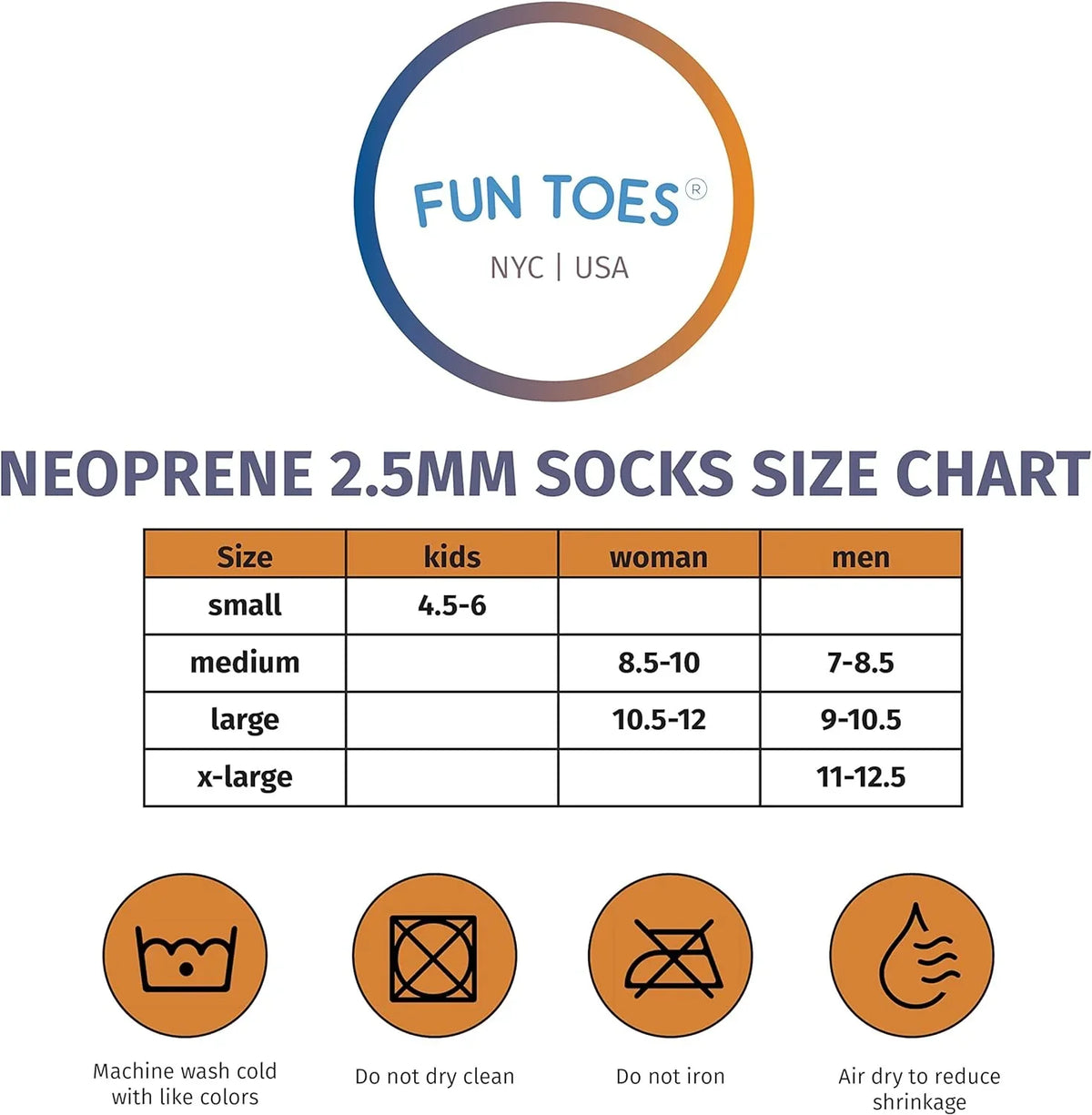 2.5MM Neoprene Socks for Water Sports Women Men 2  Fin Socks for Scuba Diving, Snorkeling, Paddling, Jet skiing