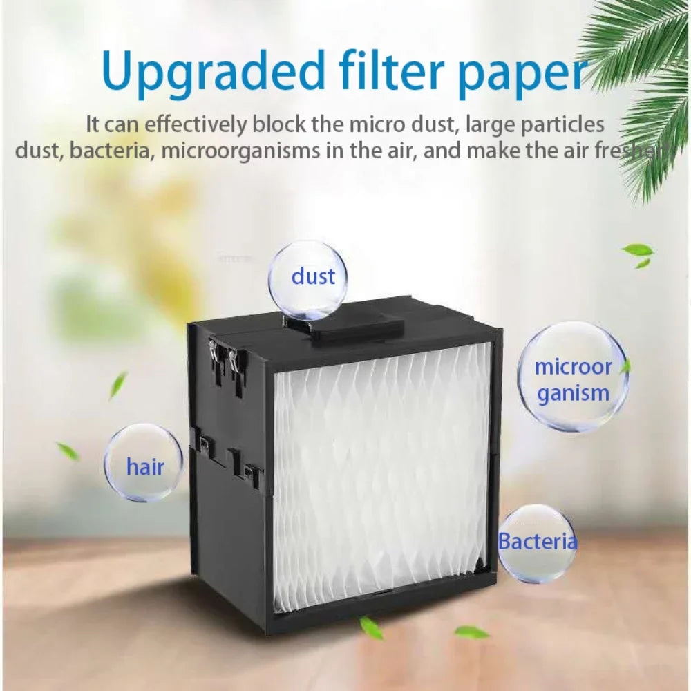 Portable Air Conditioner, Mini Evaporative Air Cooler, Personal Rechargeable  Fan, Quiet Desk Fan with 2 Speeds for Home Room Office