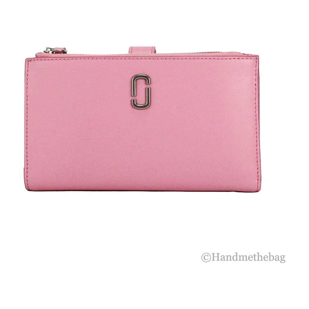 Marc Jacobs The  Marc Phone Wristlet Candy Pink Smooth Leather Wallet