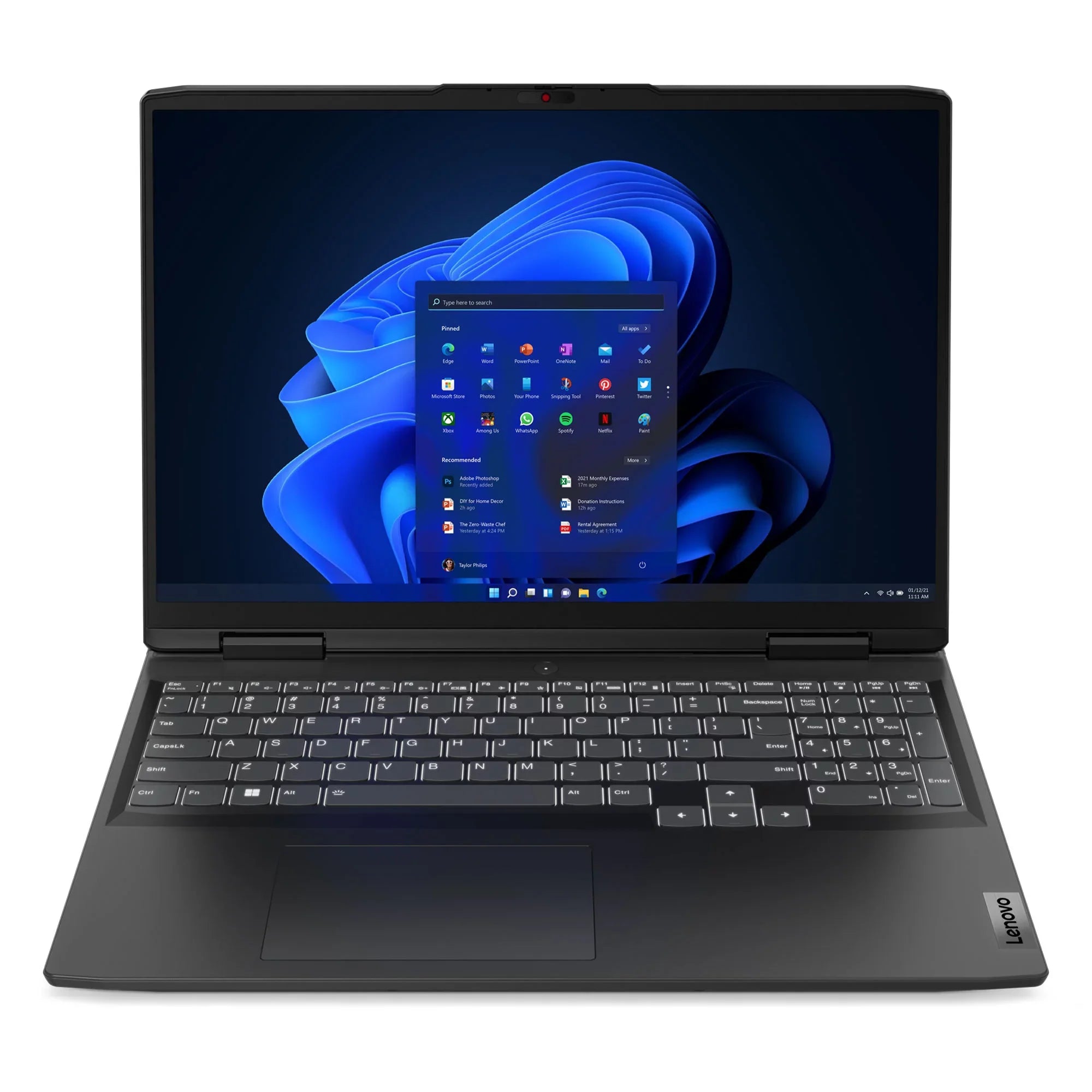 Lenovo IdeaPad Gaming 3 Laptop, 16"   165Hz, Ryzen 7 6800H, 16GB, 512GB, For Gaming