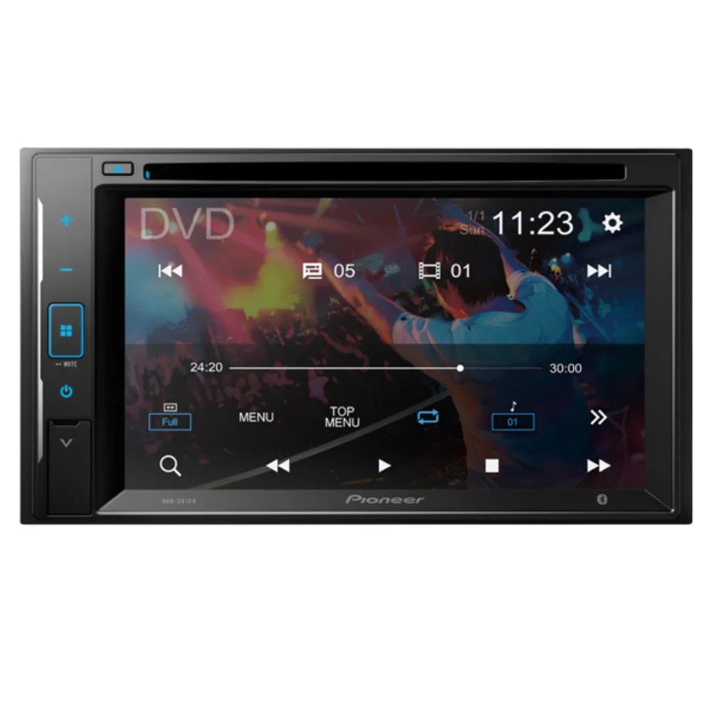 Bundle for 2011-2014 Toyota Sienna Van / Pioneer -241EX Double  Car Stereo with Bluetooth/Backup Camera/Installation Kit/in-Dash / / 6.2" Touchscreen Digital Media Receiver