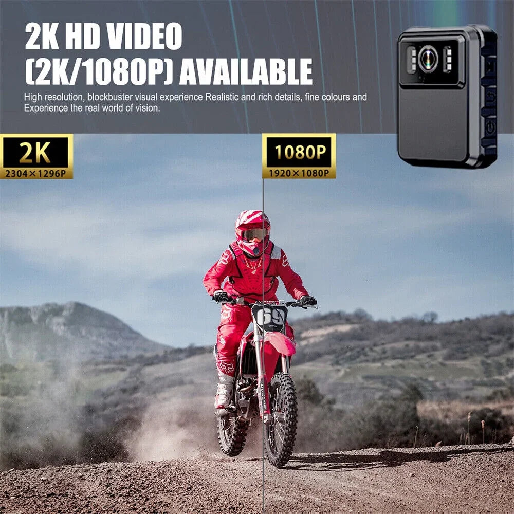 Jahy2Tech Full Colour 2"  Screen Black WiFi Action Helmet Cam 1080P  300W Camcorder  Waterproof Support 128G Memory Loop Record