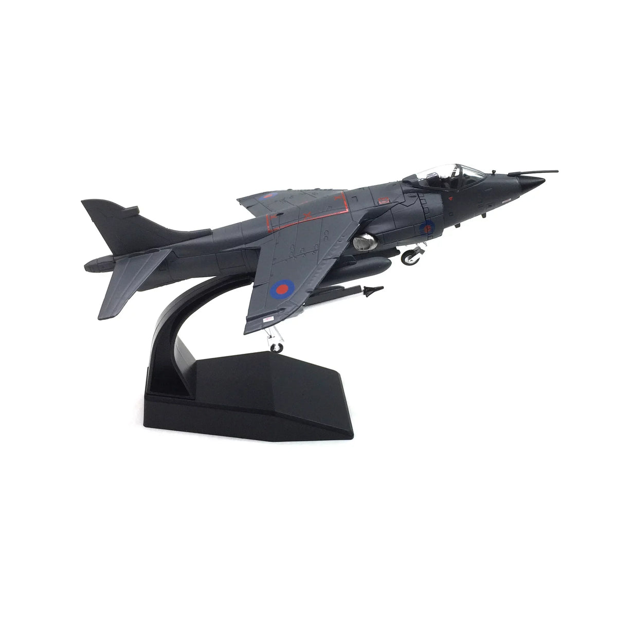 1:72  Air Force 1982 Sea Harrier Jet Fighter Model Military Fighter Aircraft Model Alloy Simulation Collection Display