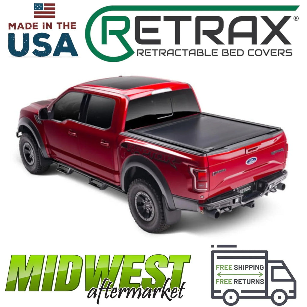 Retrax By Realtruck PowertraxONE  Retractable Truck Bed Tonneau Cover | -70841 | Compatible With Select 2007-2021 Toyota Tundra Crewmax with Deck Rail System 5' 7" Bed (66.7")