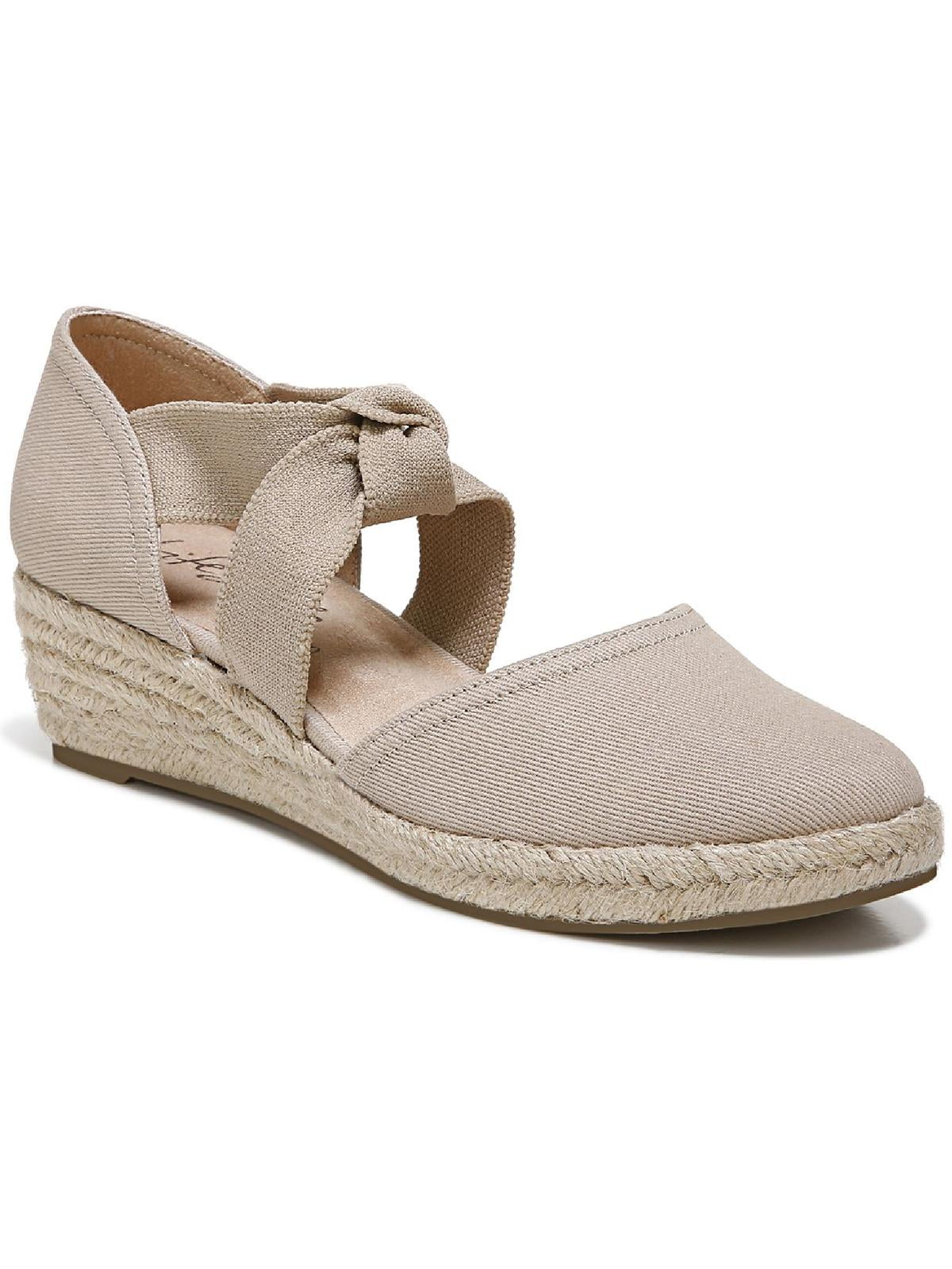 LifeStride Womens Kascade Canvas Strappy Espadrilles