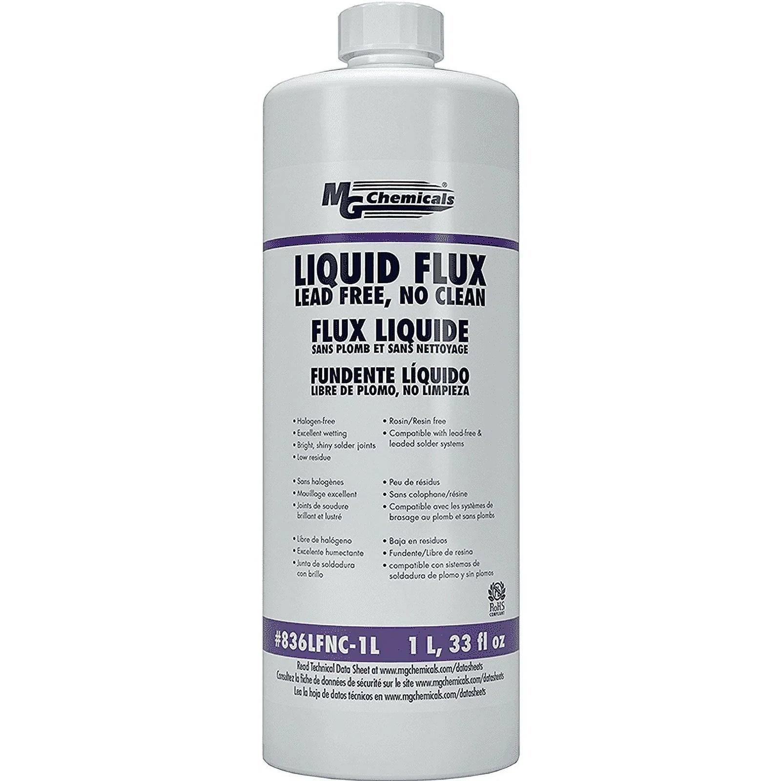 Mg Chemicals 836LFNC-1L Lead Free No Clean Flux
