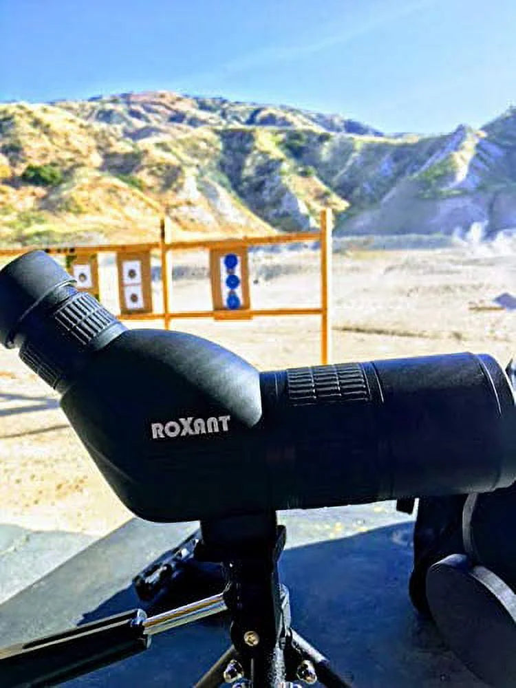 Roxant Authentic Blackbird High Definition Spotting Scope with Zoom - Rubber ..